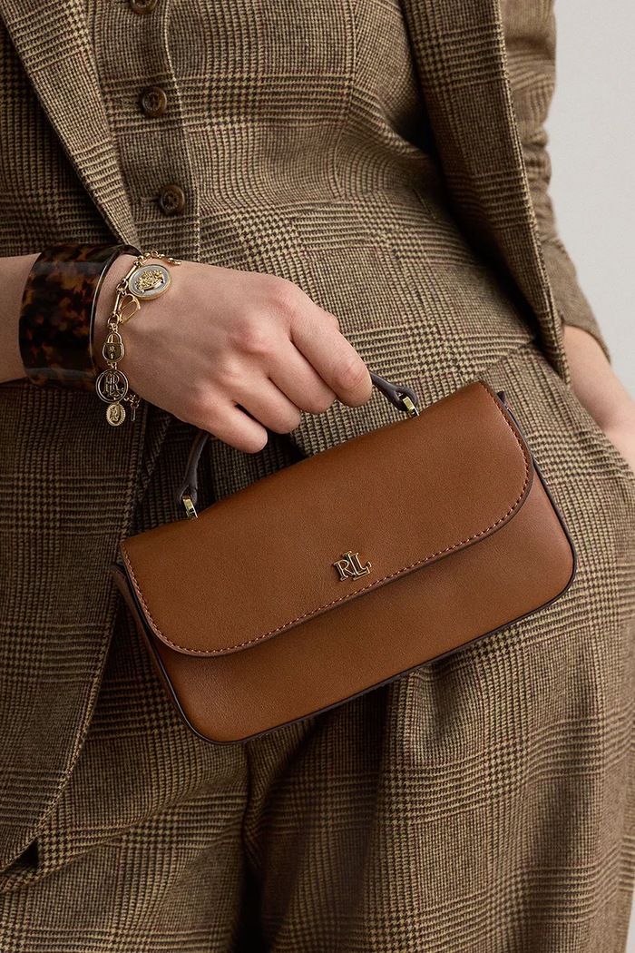 Lauren Ralph Lauren Portfel damski skórzany 432P16733