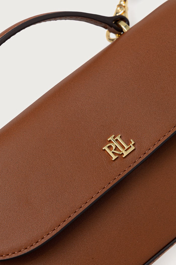 Πορτοφόλι γυναικείο δερμάτινο Lauren Ralph Lauren 432P16733 καφέ