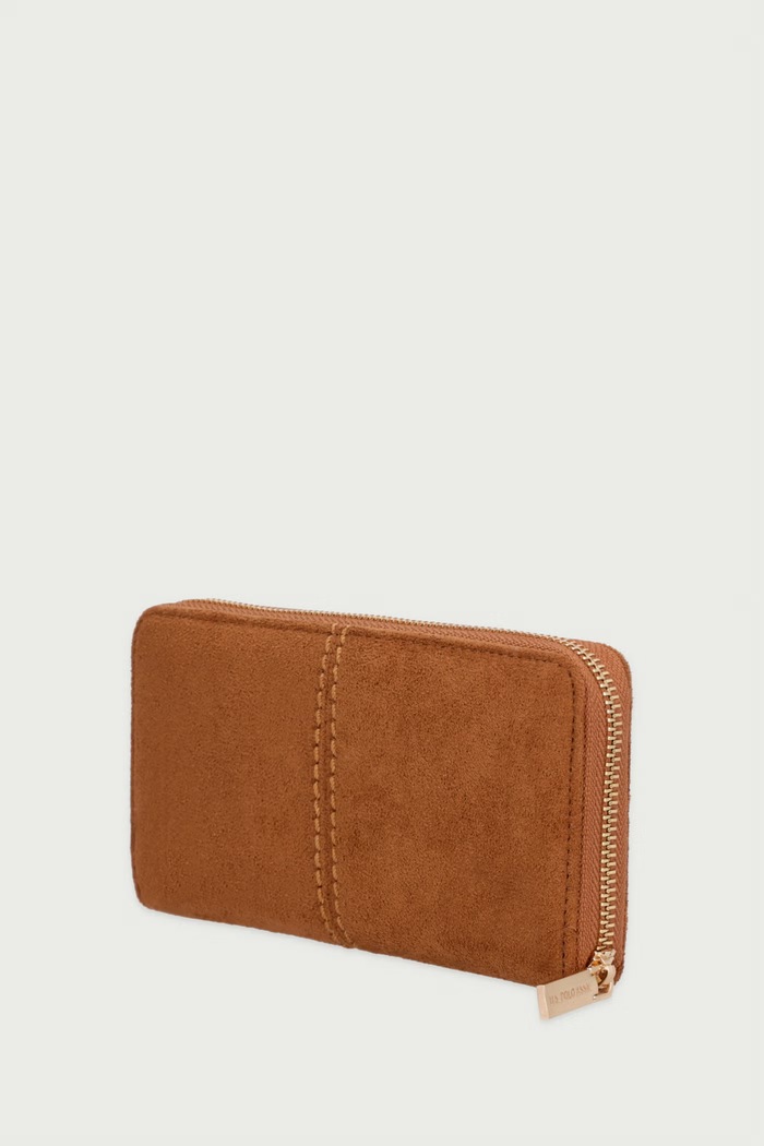 U.S. Polo Assn. Portfel damski z imitacji skóry CHESTNUT WIU269341WVP brązowy AW26