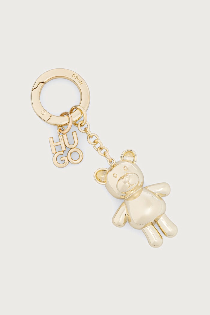 HUGO Kľúčenka dámska Bear_Charm zlatá 50573337