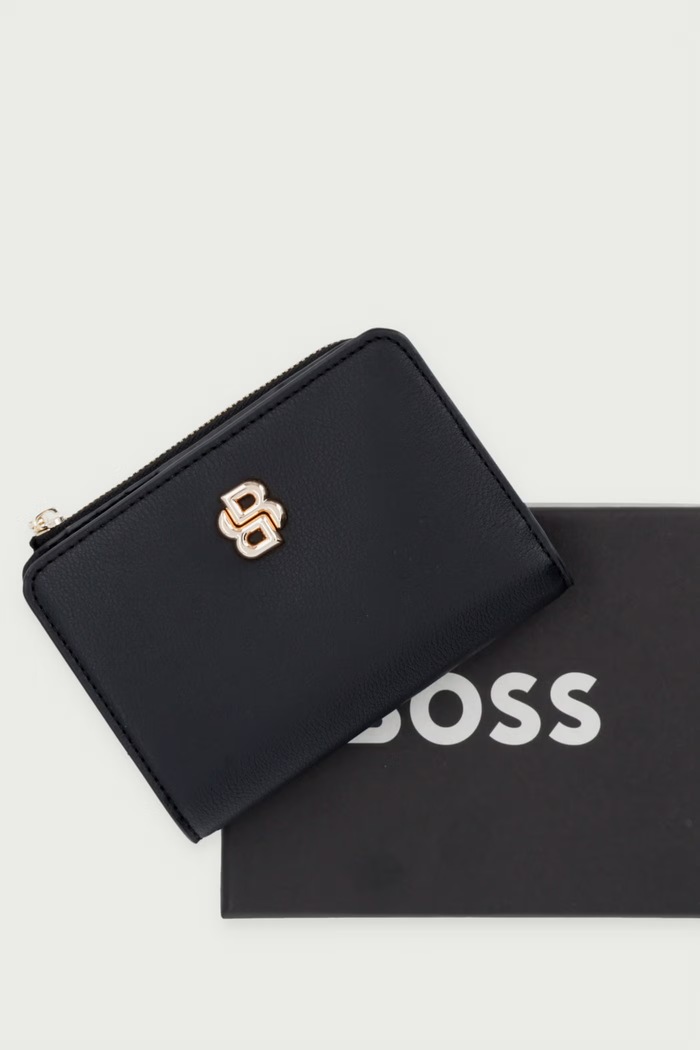Кошелек для женщин из искусственной кожи Boss Beyond S BOSS чёрный 50573359