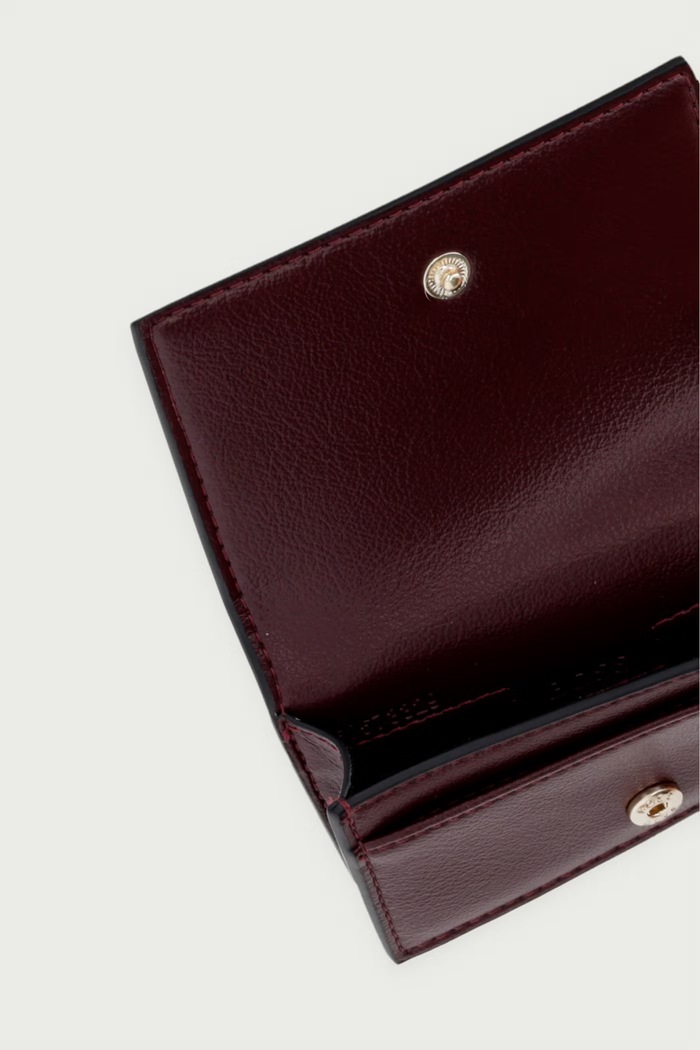Akcesoria BOSS Portfel z imitacji skóry Sandy Flap C.Holder 50573329 fioletowy