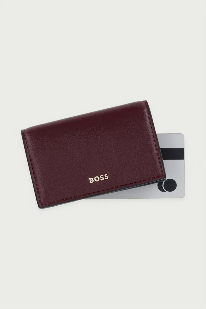 Portfel z imitacji skóry Sandy Flap C.Holder BOSS 50573329 fioletowy