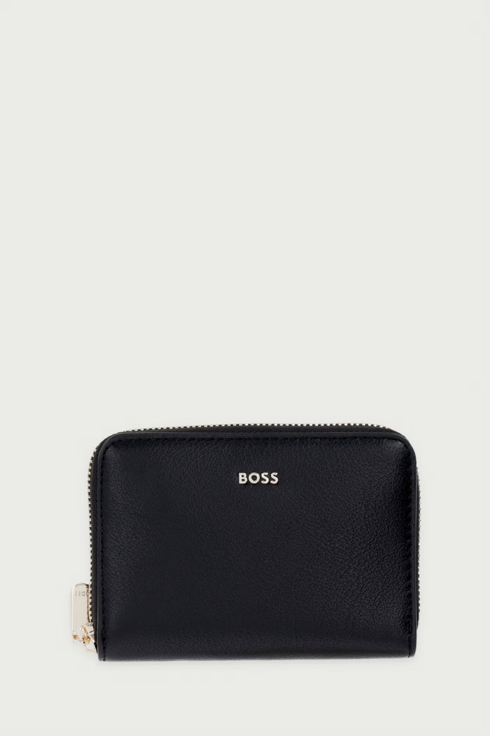 BOSS Кошелек для женщин Sandy Mini Ziparound чёрный 50573328