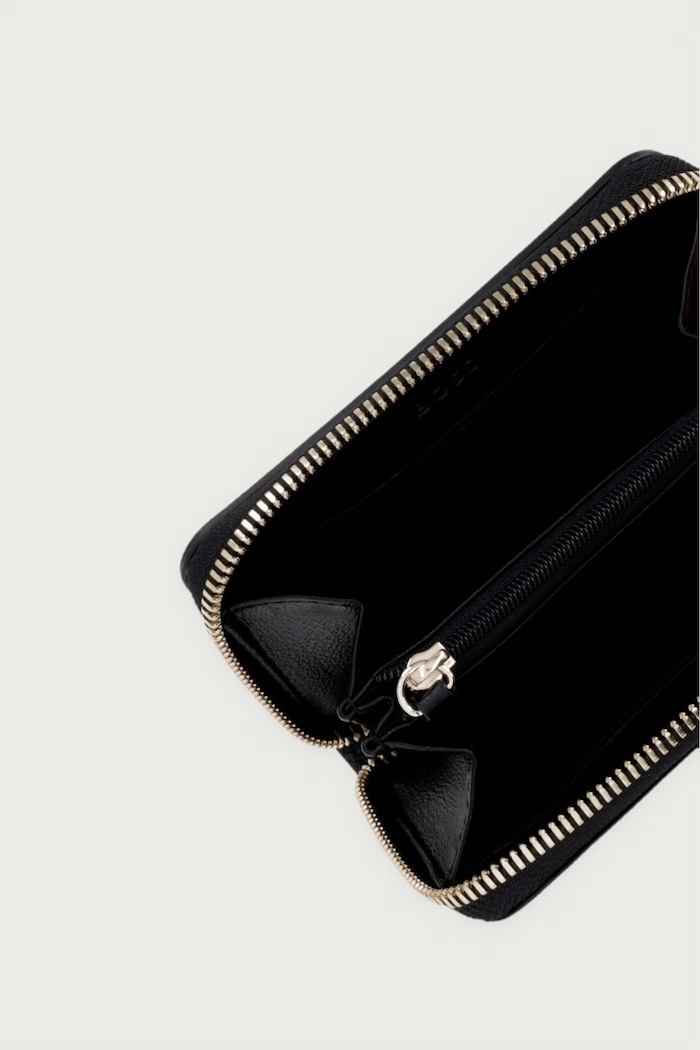 Аксессуары BOSS Кошелек для женщин Sandy Mini Ziparound 50573328 чёрный