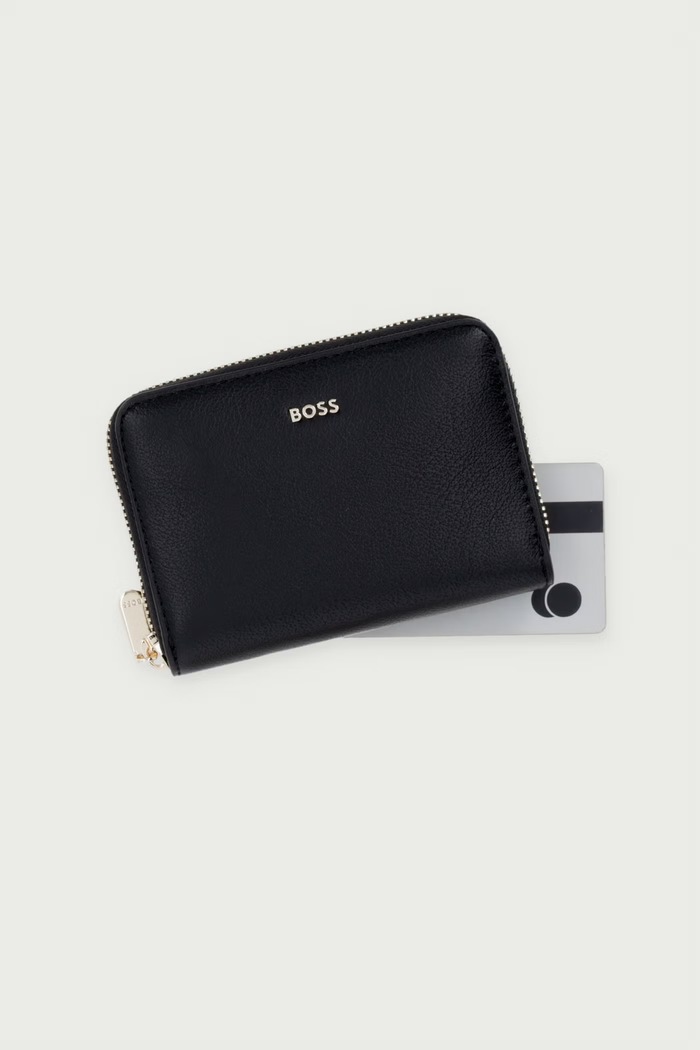 Кошелек для женщин Sandy Mini Ziparound BOSS чёрный 50573328