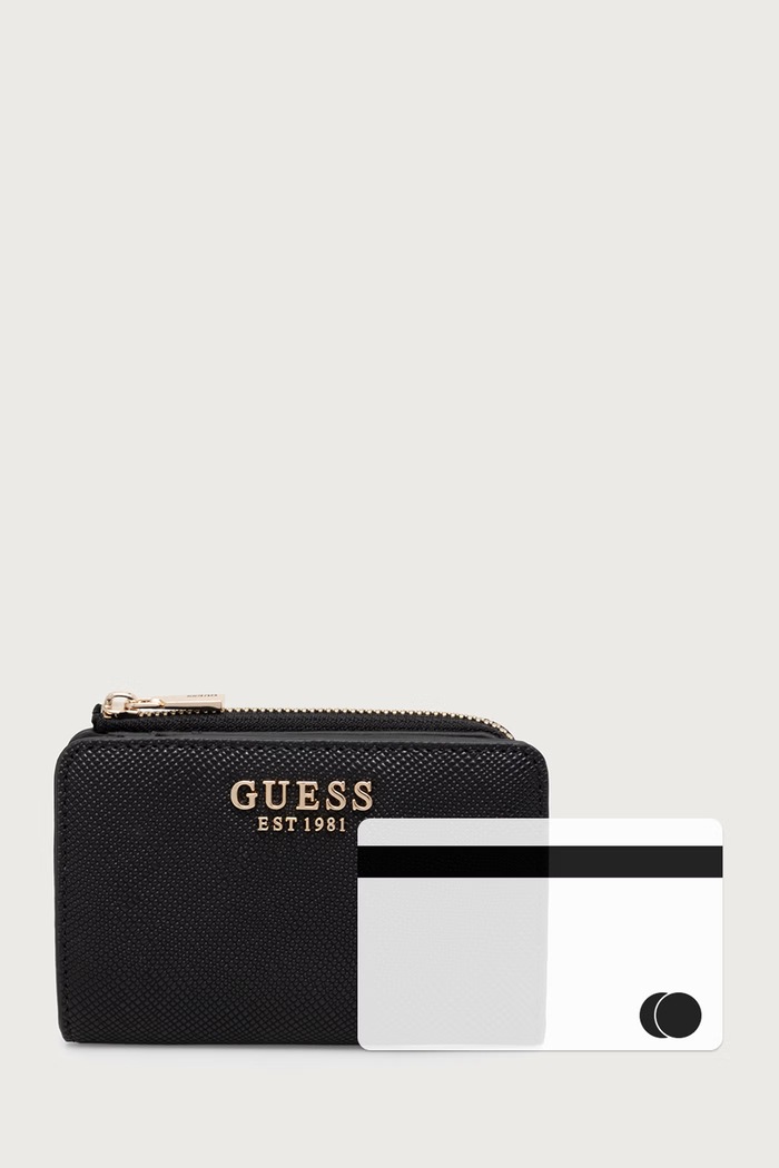 Guess portfel damski z imitacji skóry DANIELLE SWZG22.27156 czarny