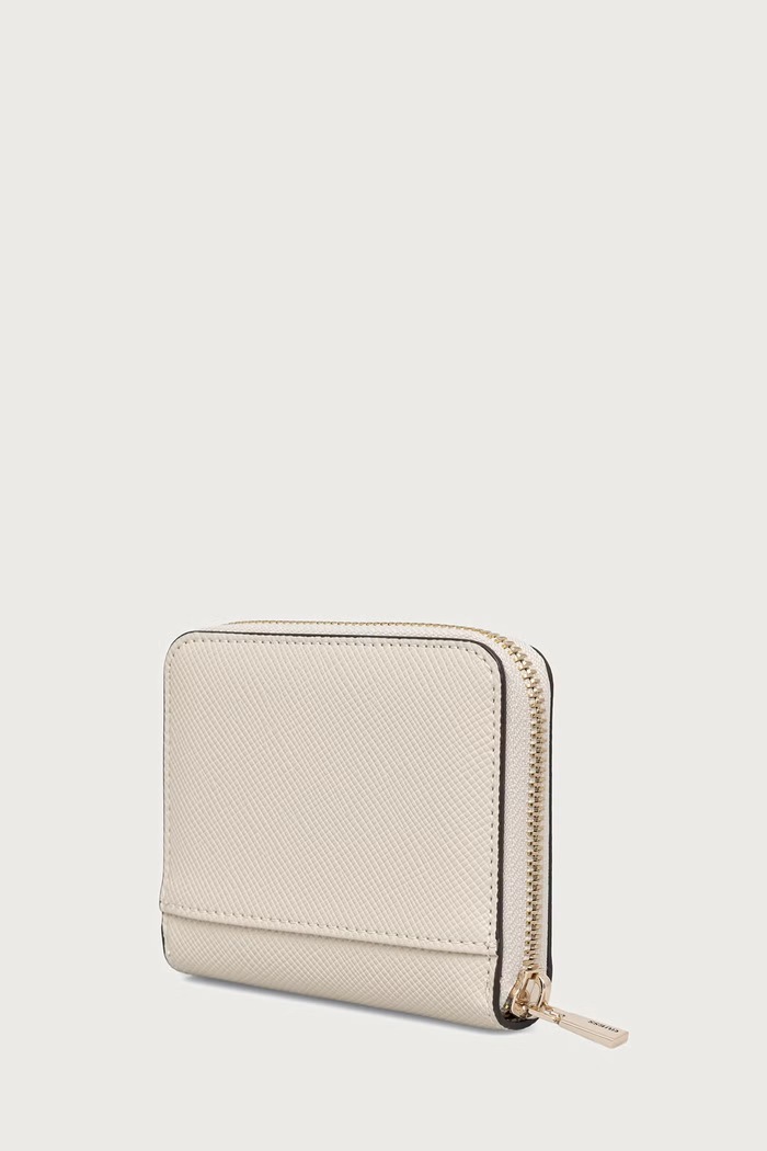 Guess portfel damski z imitacji skóry DANIELLE SWZG22.27137 beżowy AW26
