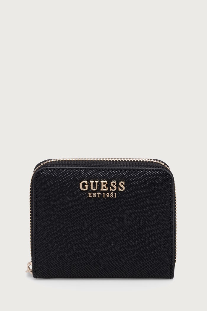 Guess portfel damski z imitacji skóry DANIELLE czarny SWZG22.27137