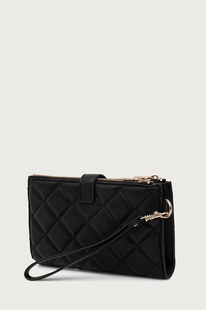 Guess Portfel damski z imitacji skóry JULIET SWQG24.56157 czarny AW26