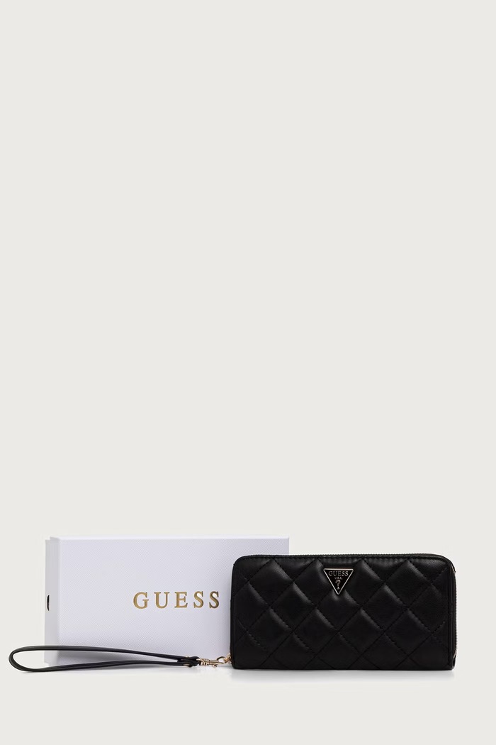 Guess portfel JULIET czarny SWQG24.56146