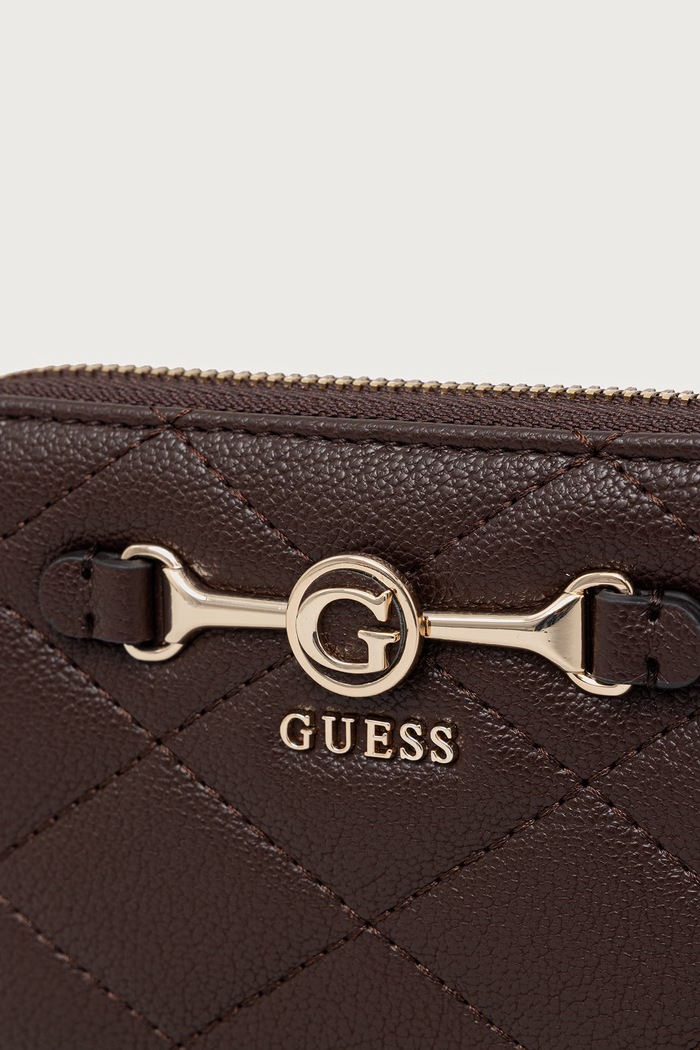 Guess portfel damski FRANCES brązowy SWQG22.41140
