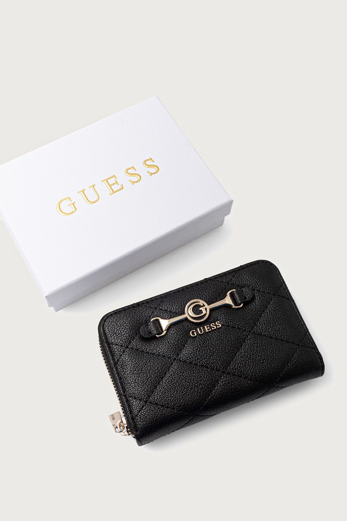 Guess portfel damski FRANCES czarny SWQG22.41140