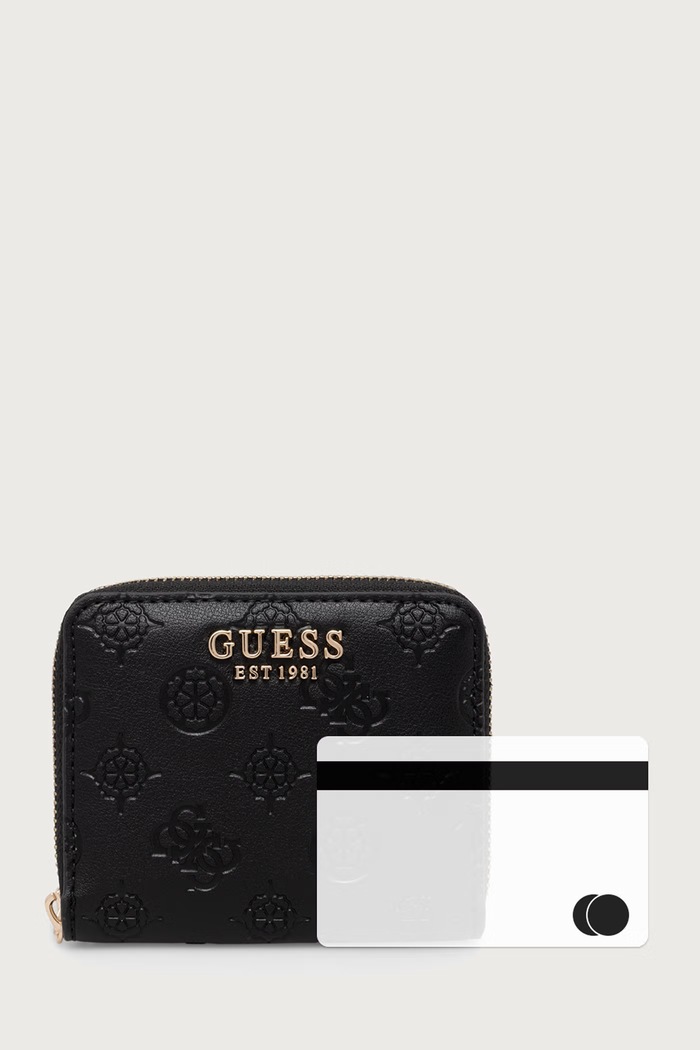 Guess portfel damski z imitacji skóry CARMELLA SWPD22.25137 czarny