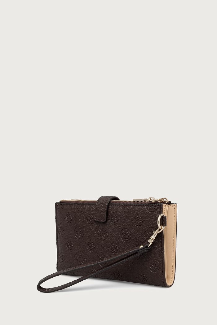 Guess portfel damski BLAKE SWPD22.22157 brązowy AW26