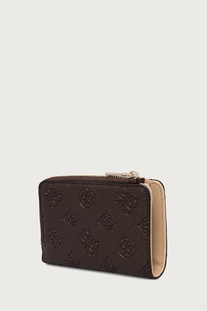 Guess portfel damski z imitacji skóry BLAKE SWPD22.22156 brązowy AW26