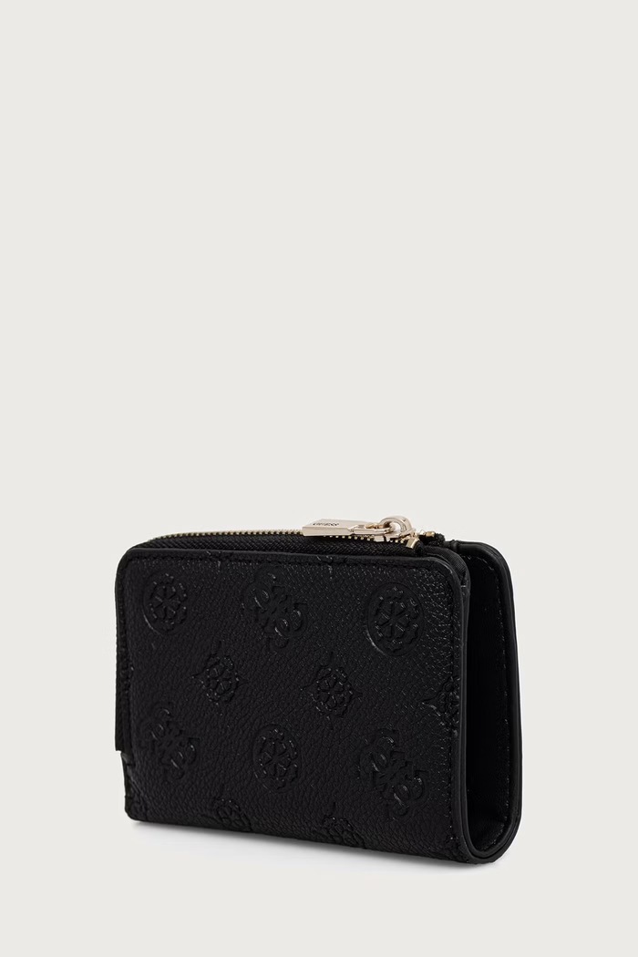Guess portfel damski z imitacji skóry BLAKE SWPD22.22156 czarny AW26