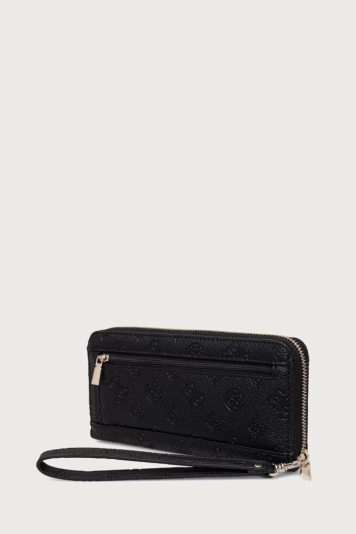 Guess portfel damski z imitacji skóry BLAKE SWPD22.22146 czarny AW26