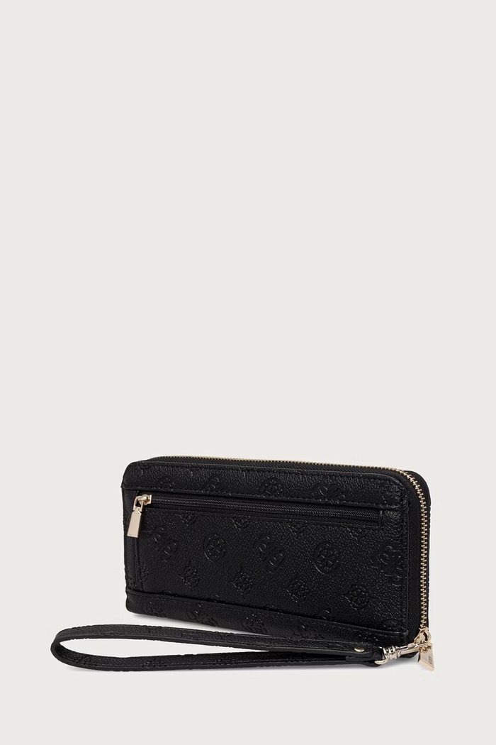 Guess portfel damski z imitacji skóry BLAKE SWPD22.22146 czarny AW26