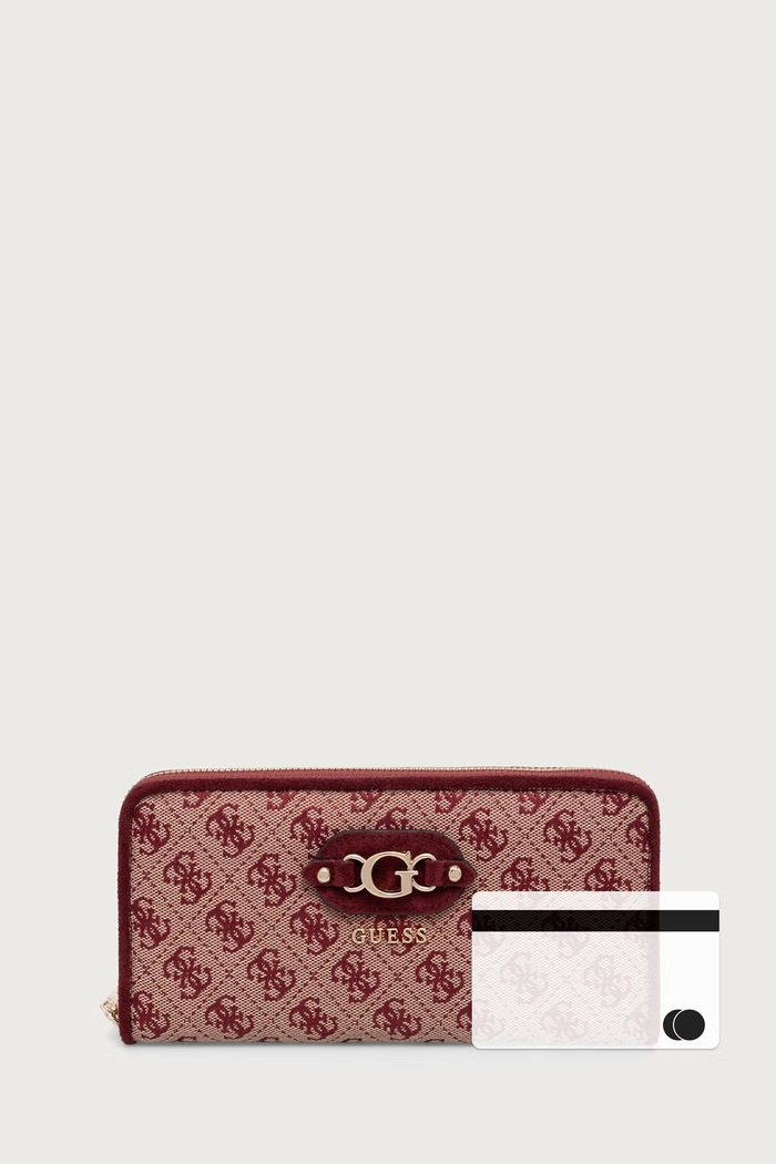 Guess portfel damski SAMANTHA SWJG23.13146 bordowy