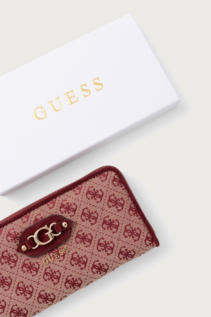 Guess portfel damski SAMANTHA bordowy SWJG23.13146
