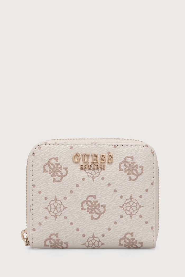Guess portfel damski z imitacji skóry ALLEGRA beżowy SWGP24.89137