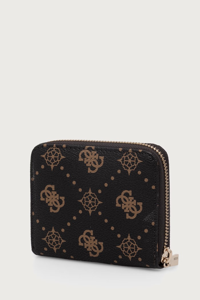 Guess portfel damski z imitacji skóry ALLEGRA SWGP24.89137 brązowy AW26
