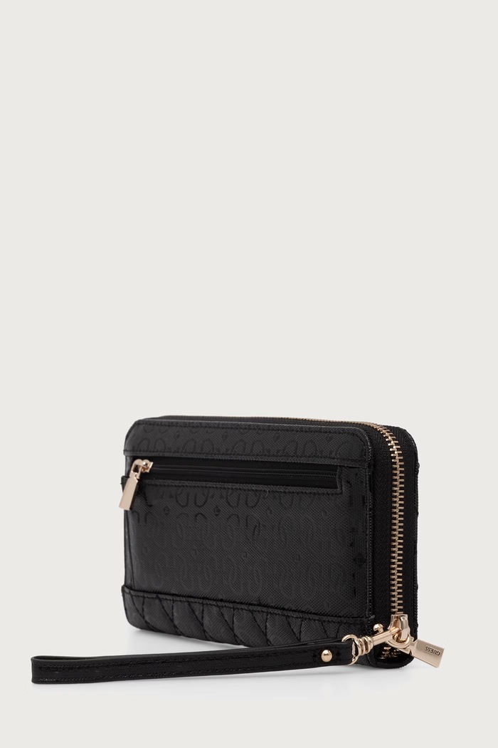 Guess portfel damski z imitacji skóry TAMARA SWGG23.23146 czarny AW26
