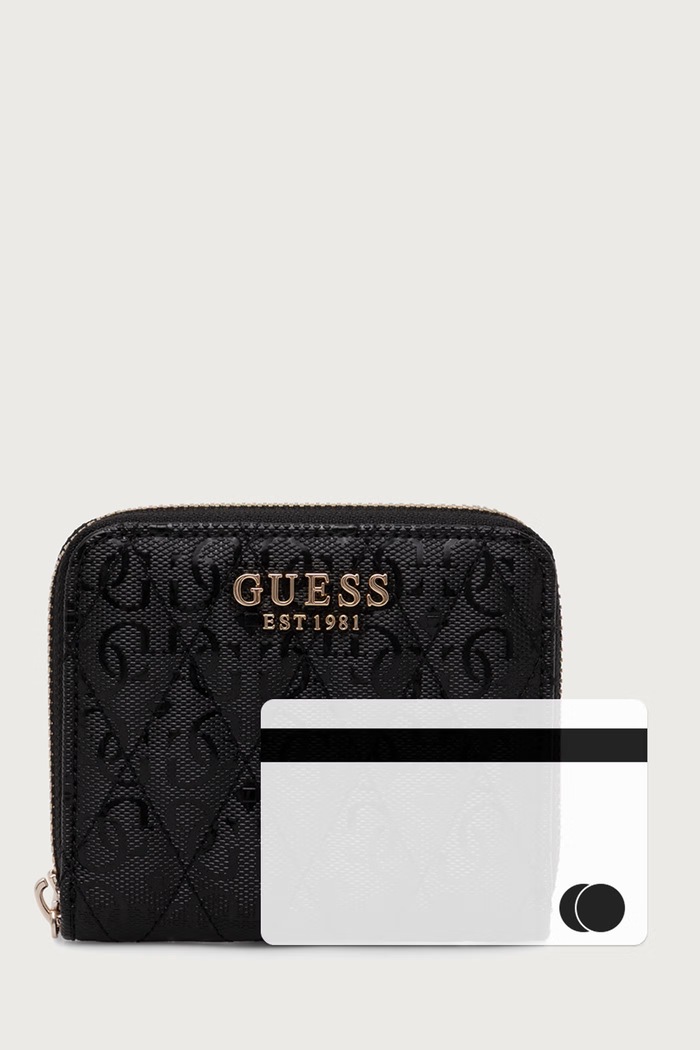 Guess portfel damski z imitacji skóry TAMARA SWGG23.23137 czarny