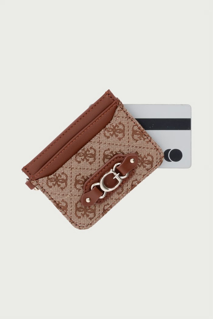 Dodatki Guess Etui za kartice ženski SAMANTHA RW7576.P6401 bež