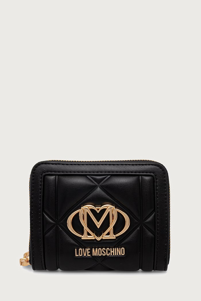 Love Moschino Portfel damski z imitacji skóry czarny JC5641PP0PLC0000