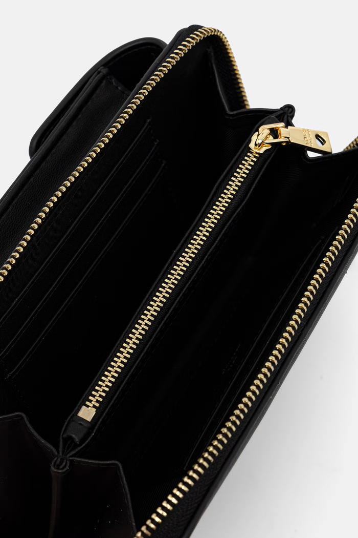 Love Moschino portfel damski z imitacji skóry JC5682PP1PLA0000 czarny