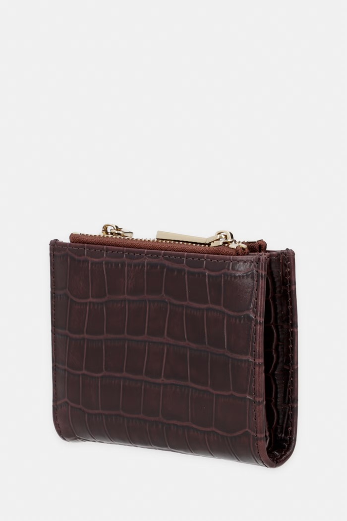Kurt Geiger London peňaženka dámska kožená SHOREDITCH 9342030419 hnedá AW26