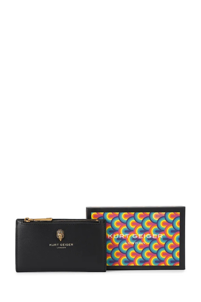 Kurt Geiger London portfel damski skórzany SLOANE 5873000109 czarny