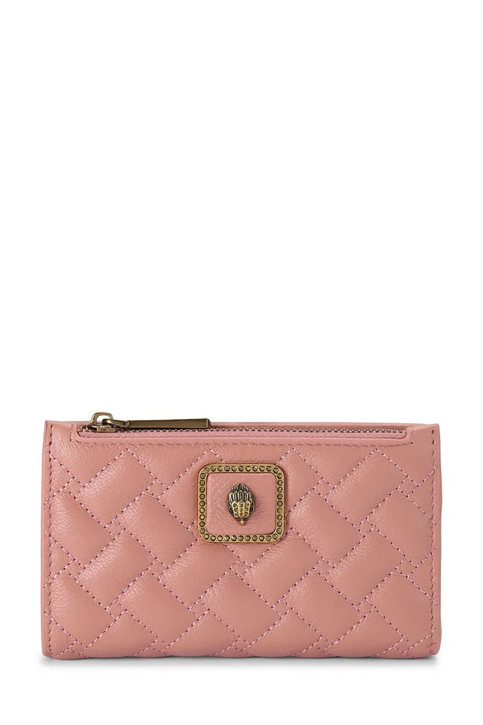Kurt Geiger London portfel damski skórzany PIMLICO różowy 5375053109
