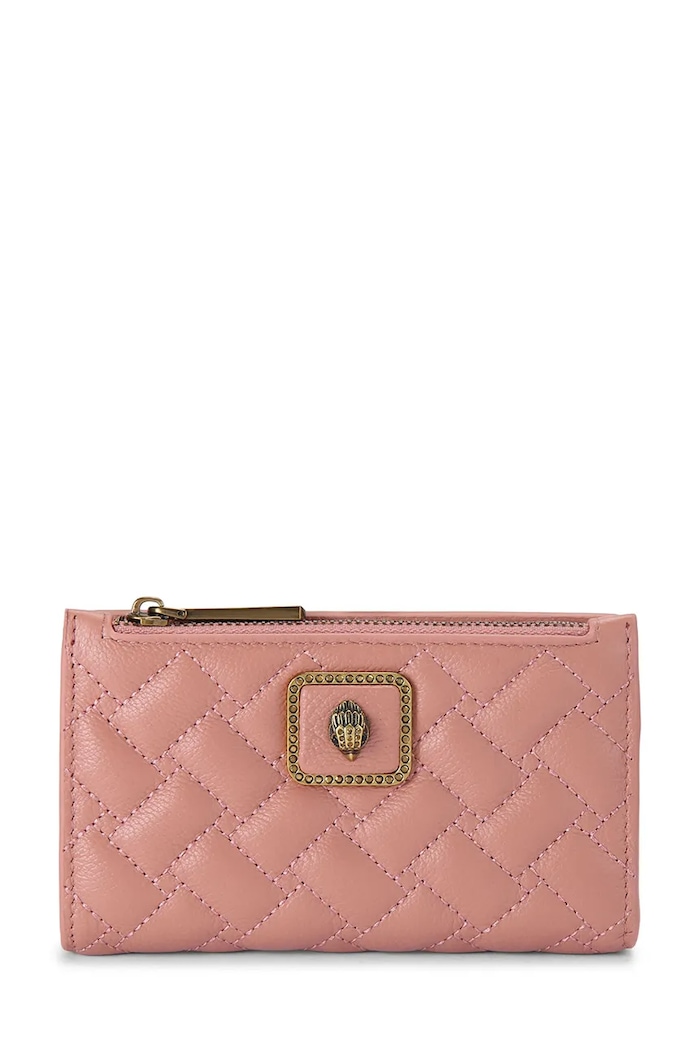 Kurt Geiger London portfel damski skórzany PIMLICO różowy 5375053109