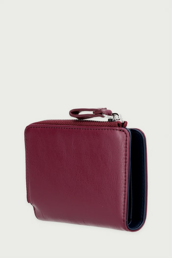 Tommy Jeans Novčanik za žene od imitacije kože AW0AW19071 bordo AW26