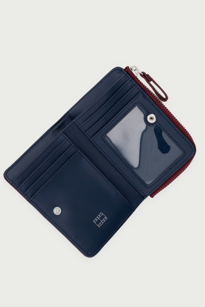 Dodaci Tommy Jeans Novčanik za žene od imitacije kože AW0AW19071 bordo