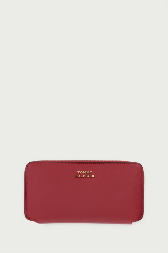 Tommy Hilfiger novčanik za žene kožni bordo AW0AW18941