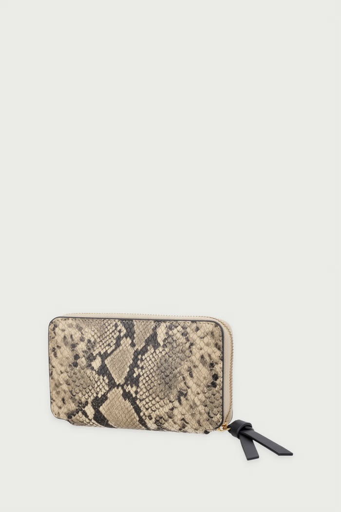 Tommy Hilfiger portfel damski skórzany AW0AW18940 beżowy AW26