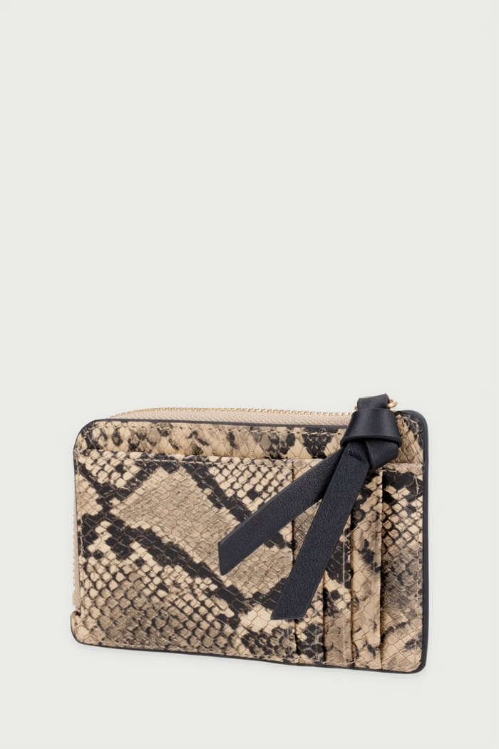 Tommy Hilfiger Portfel damski skórzany AW0AW18938 beżowy AW26