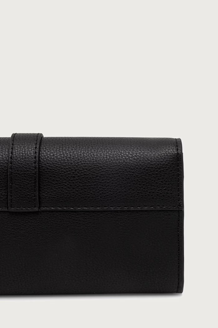 Dodaci Tommy Hilfiger Novčanik za žene od imitacije kože AW0AW18935 crna