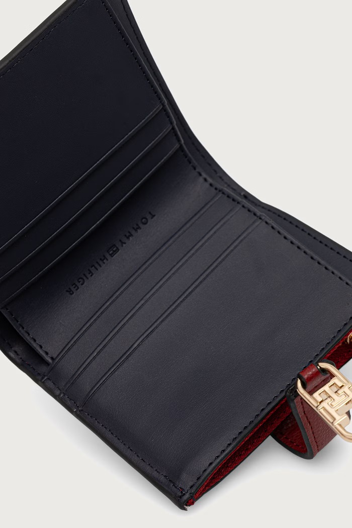 Novčanik za žene od imitacije kože Tommy Hilfiger AW0AW18934 bordo