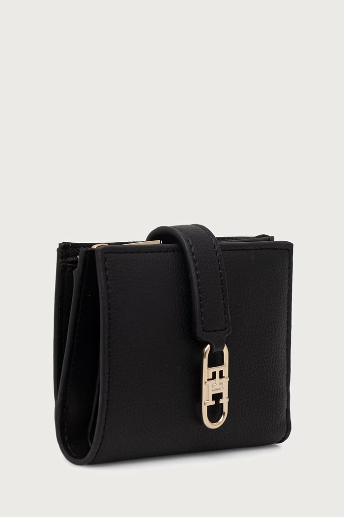 Tommy Hilfiger Novčanik za žene od imitacije kože AW0AW18934 crna AW26
