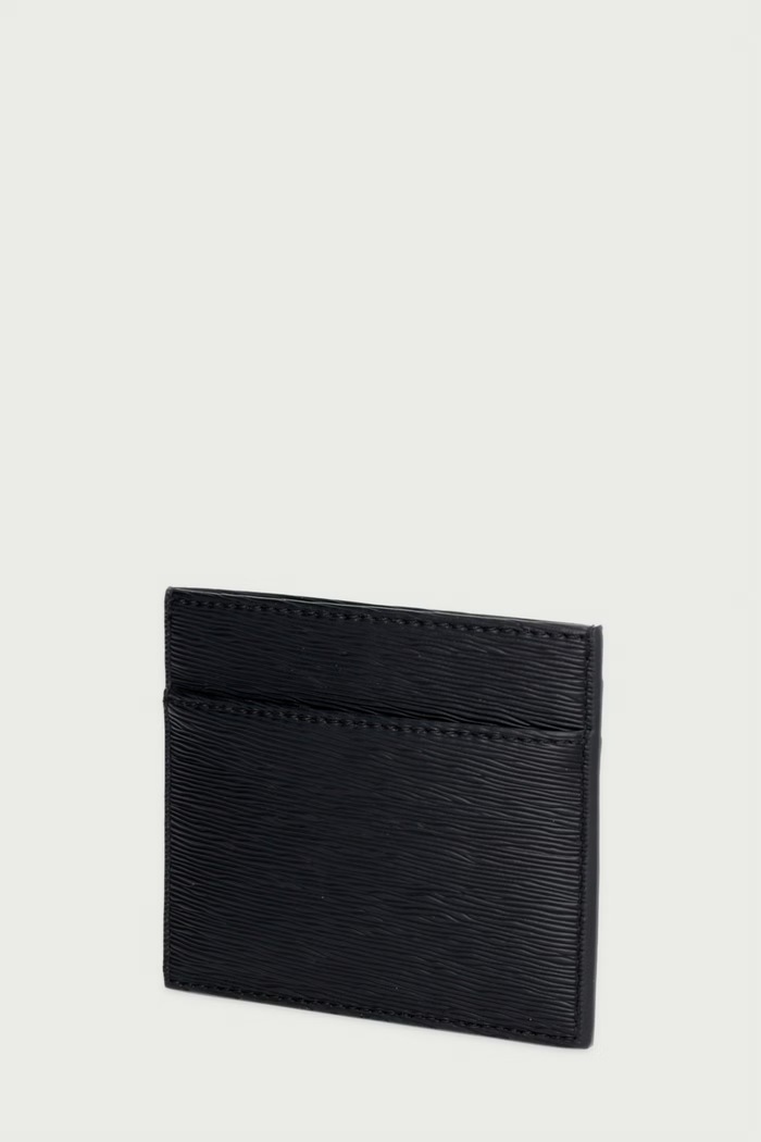 Tommy Hilfiger Puzdro na karty dámske z imitácie kože AW0AW18931 čierna AW26