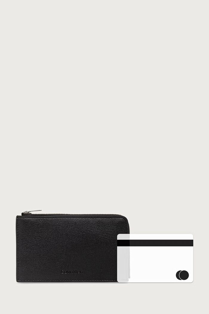 Calvin Klein novčanik za žene od imitacije kože LV04F1317G crna