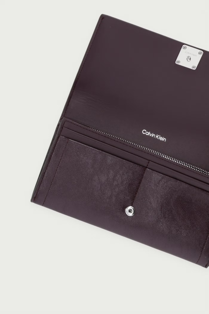 Dodaci Calvin Klein novčanik za žene od imitacije kože LV04F1316G bordo