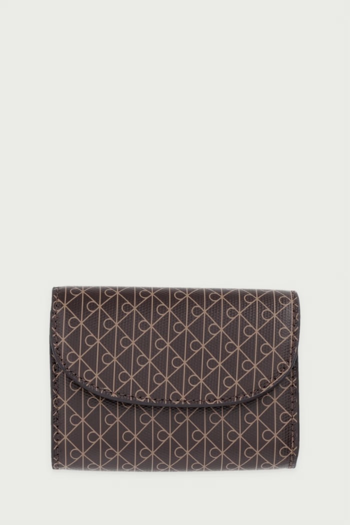 Calvin Klein novčanik za žene od imitacije kože smeđa LV04F1226G