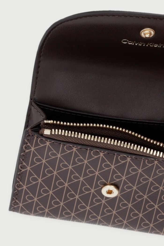 Dodaci Calvin Klein novčanik za žene od imitacije kože LV04F1226G smeđa