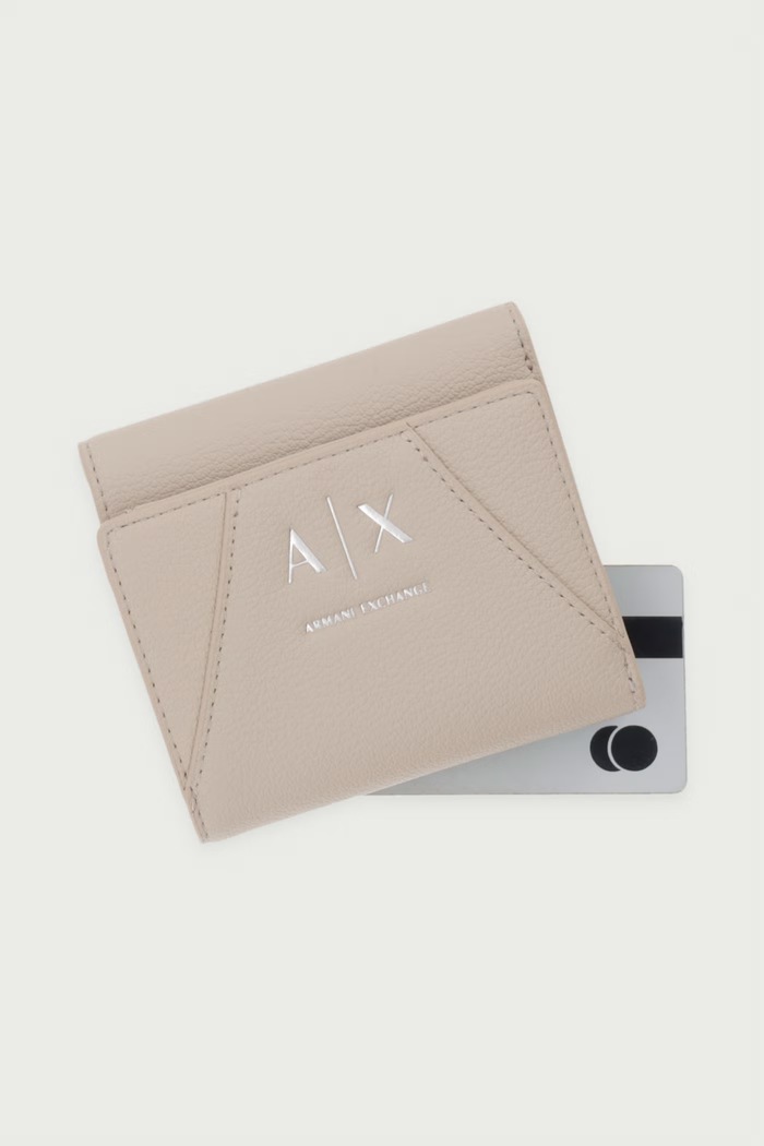 Peňaženka dámska z imitácie kože Armani Exchange XW002819.AF26569 béžová